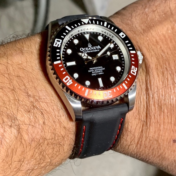 OCEANEVA DEEP MARINE EXPLORER PRO DIVER WATCH COKE - Picture 13 of 16